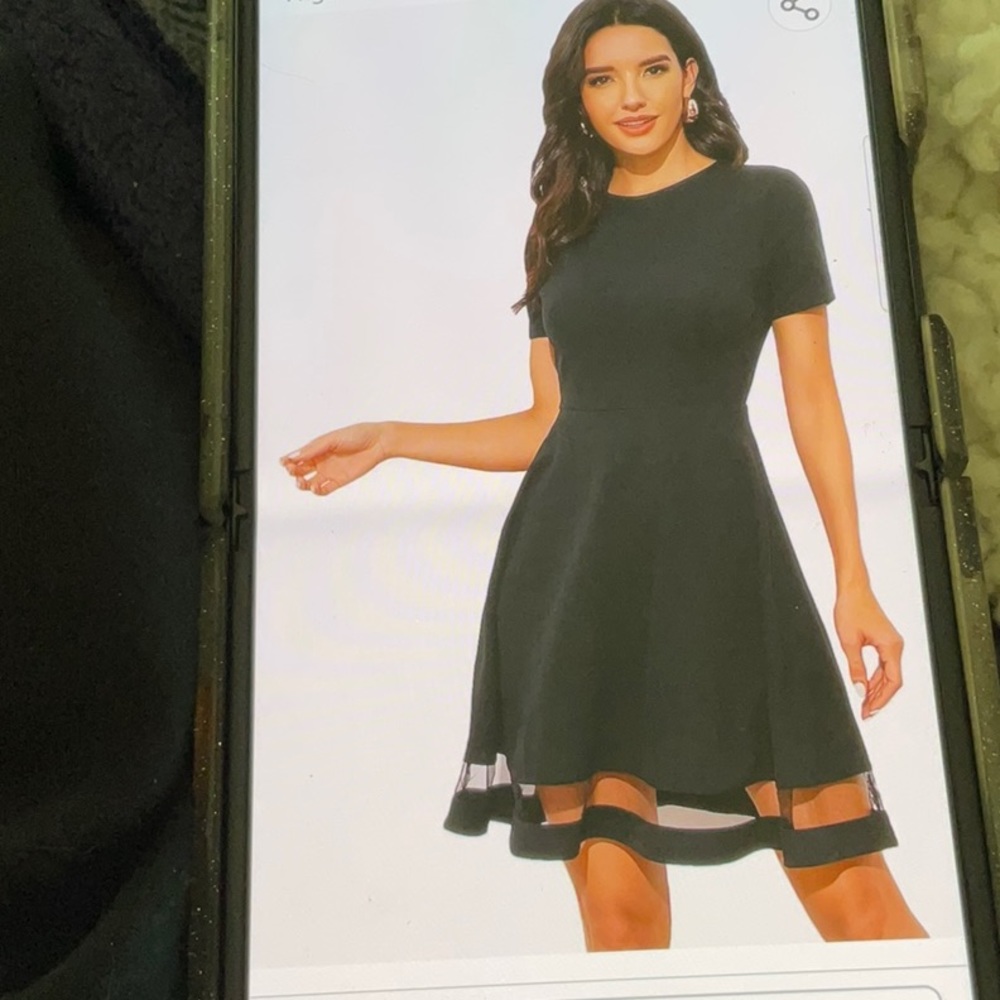 New black dress.
